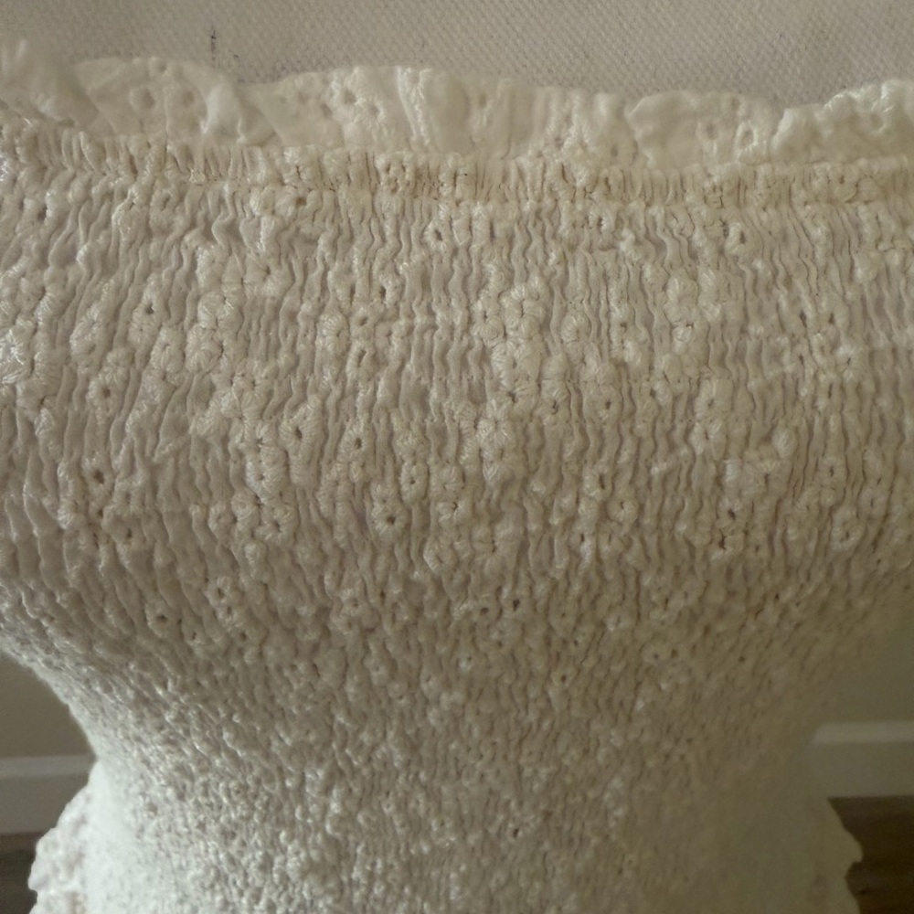 Astr the Label Hudson Smocked Eyelet Top - Picture 8 of 12